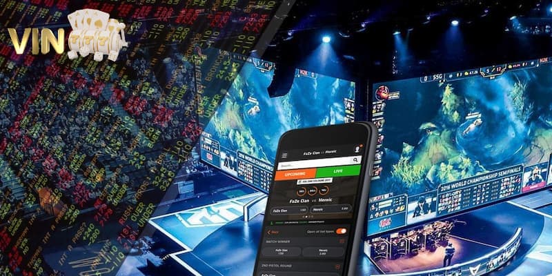 Ảnh minh họa: Một số loại kèo cược thường gặp khi cá cược eSport