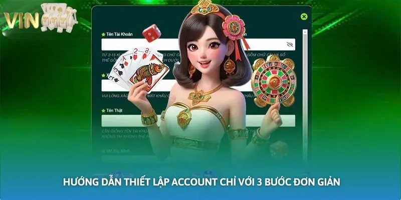 Ảnh minh họa: Hướng dẫn thiết lập account chỉ với 3 bước đơn giản