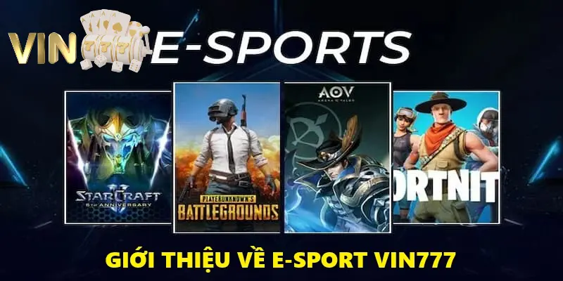 Hình ảnh minh họa: Đôi nét về chuyên mục E-Sport VIN777