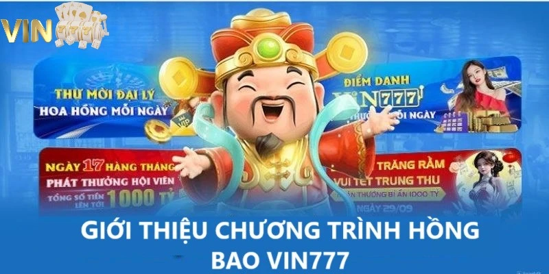 Ảnh minh họa - Giới thiệu ưu đãi hồng bao VIN777