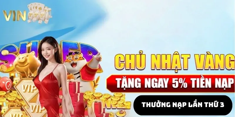 Ảnh minh họa: Chỉ dẫn tham gia rinh thưởng khuyến mãi Chủ Nhật Vin777
